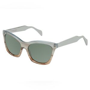 Derek Lam Chelsea Sunglasses Blue Gradient